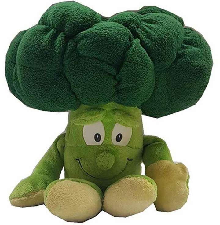 MysterLuna Soft Plush Stuffed Vegetable Fruit Pillow Cushion Plush Toy Gifts One Size Broccoli CAT 12276 40 cm Soft Plush Stuffed Vegetable Fruit Pillow Cushion Plush Toy Gifts One Size Broccoli