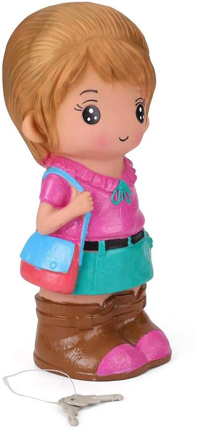 Coin bank doll clearance