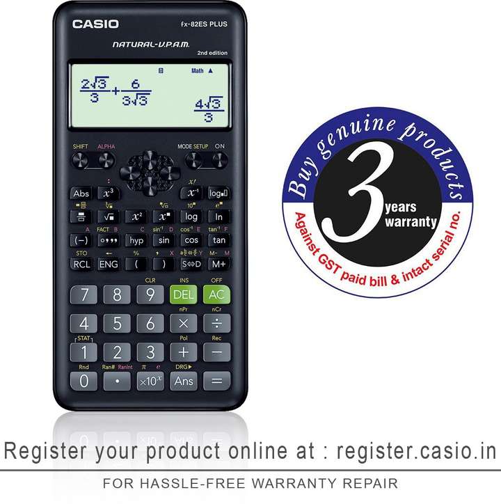 CASIO FX 82ES Plus 2nd Edition Scientific Calculator Scientific Flipkart