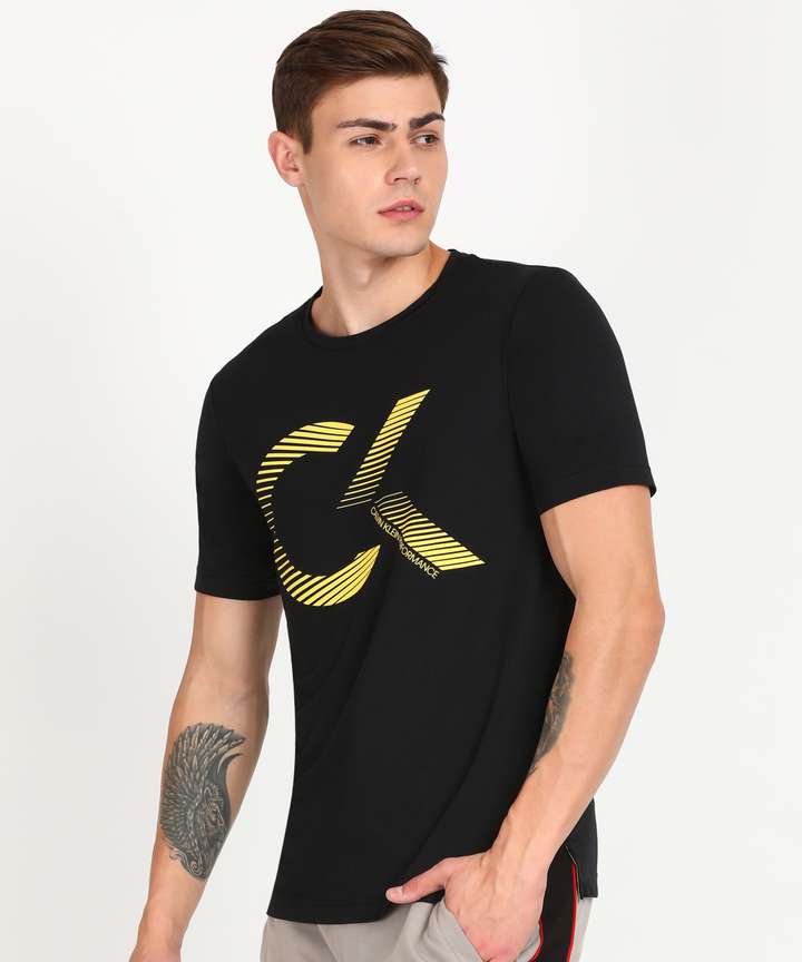Calvin Klein Performance Printed Men Round Neck Black T Shirt Buy Calvin Klein Performance Printed Men Round Neck Black T Shirt Online at Best Prices in India Flipkart