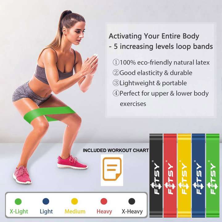 Fitsy resistance band set hotsell