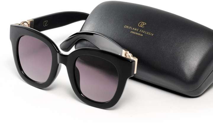 Buy Oriflame Sweden Retro Square Sunglasses Black For Men Women Online Best Prices in India Flipkart