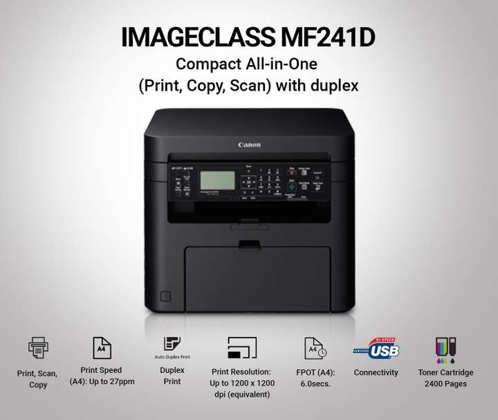 Canon mf241d discount