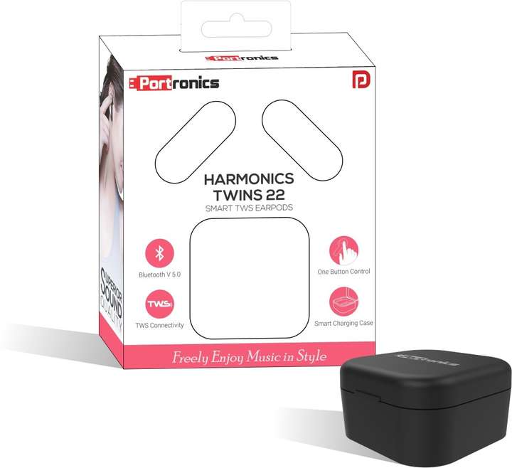Portronics harmonics twins 22 smart tws earpods outlet