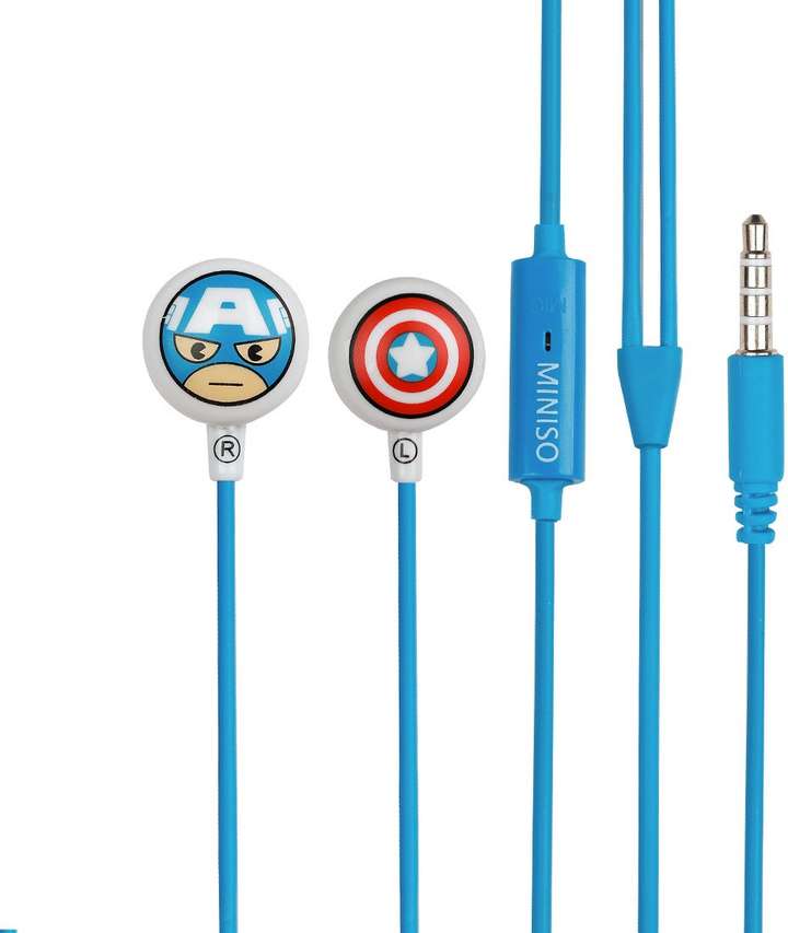 MINISO Earphones Comfortable MARVEL Earbuds Earphones Wired Price in India Buy MINISO Earphones Comfortable MARVEL Earbuds Earphones Wired Online MINISO Flipkart