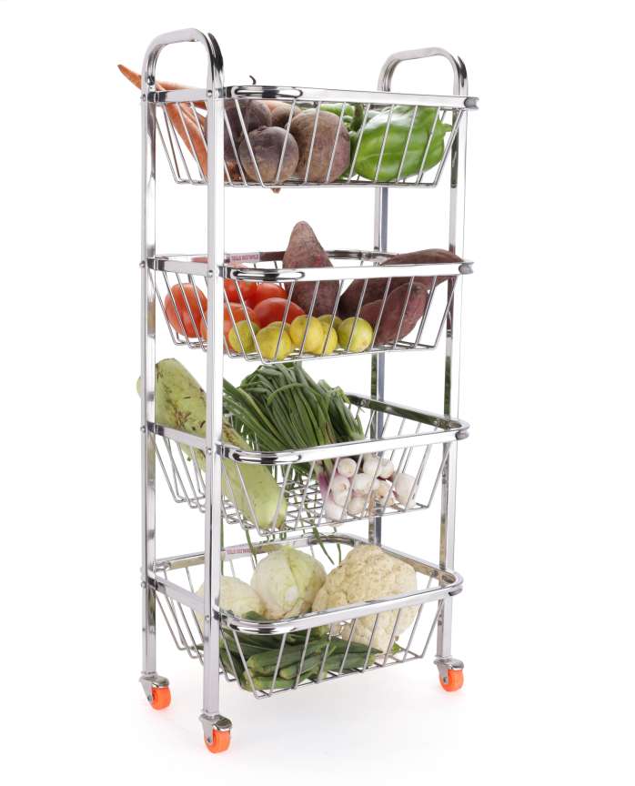 Steel vegetable rack sale