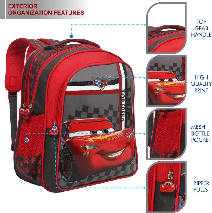 Disney cars school bag online
