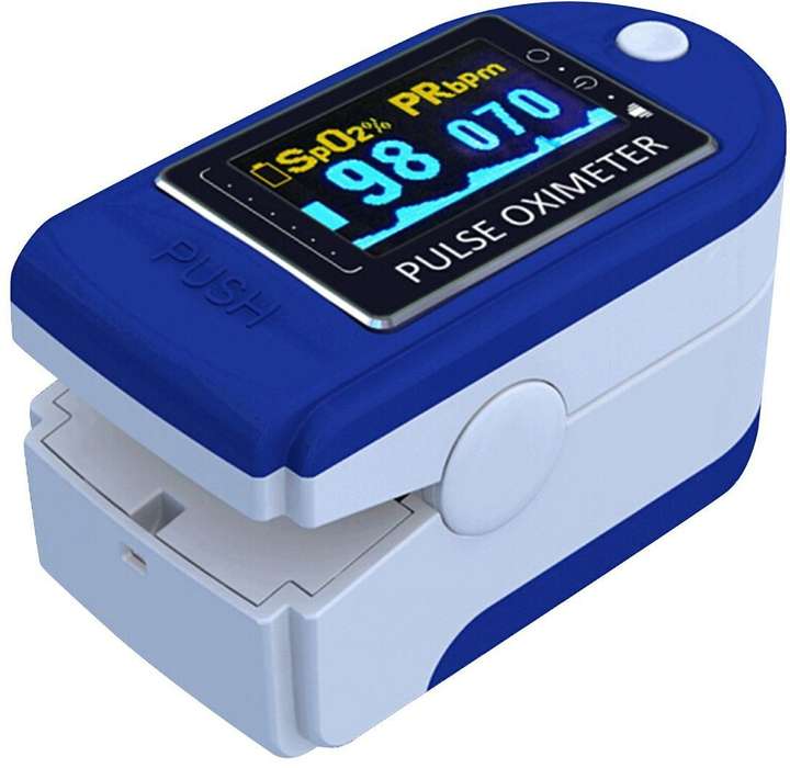 eHIKPLUS Heart Rate Through Finger Pulse Oximeter OLED Digital Finger Pulse Oximeter Spo2h Blood Oxygen Monitor Arterial Saturation Monitor With Pulse Rate Monitor Heart Rate Monitor Medical Health Mo...