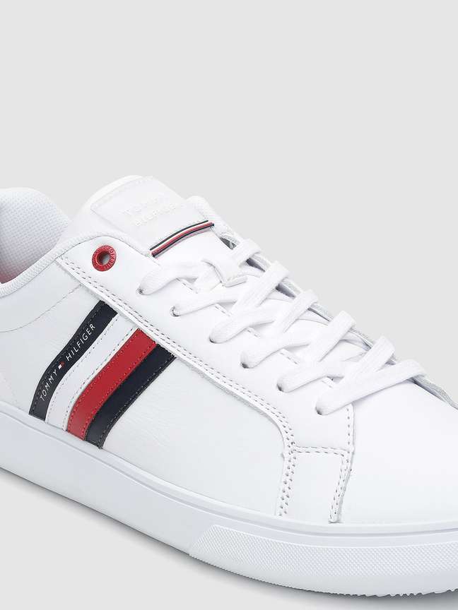 Tommy hilfiger sneakers mens white outlet