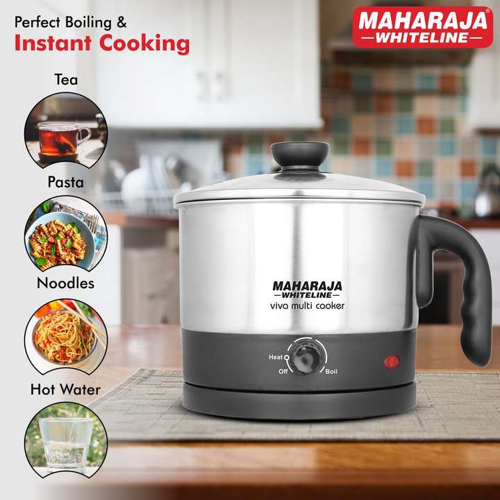 MAHARAJA WHITELINE EK 111 Multi Cooker Electric Kettle Price in India Buy MAHARAJA WHITELINE EK 111 Multi Cooker Electric Kettle Online at Flipkart