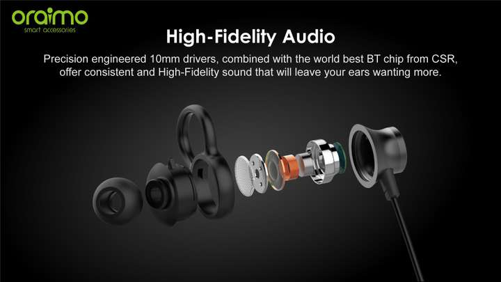 ORAIMO Necklace 2 OEB E74D Bluetooth Price in India Buy ORAIMO Necklace 2 OEB E74D Bluetooth Online ORAIMO Flipkart