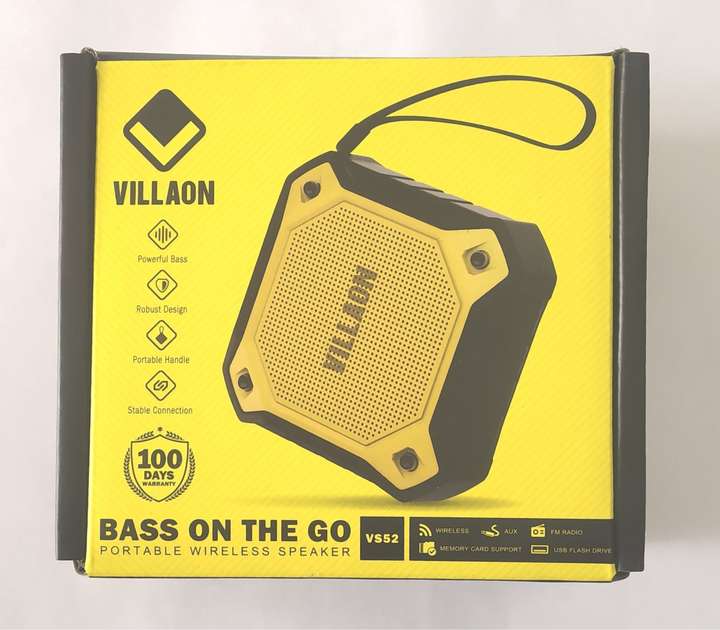 Buy villaon PORTABLE WIRELESS SPEAKER VS52 3 W Bluetooth Speaker Online from Flipkart