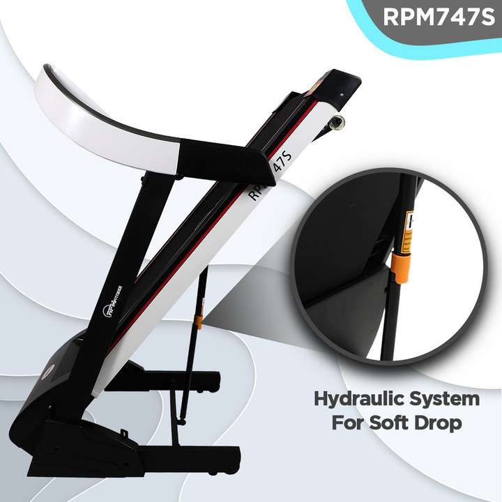 RPM Fitness by Cultsport RPM747S 3.5 HP Peak Power with Free Installation and Auto Lubrication Treadmill