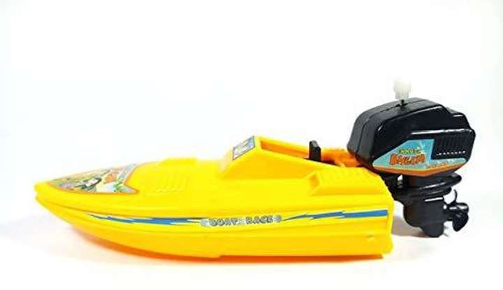 Toy boat with motor on sale