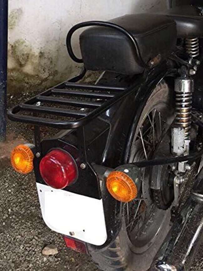 WHEETOYKART Steel Rear Bike Carrier Bullet Bike Luggage Box Price in India Buy WHEETOYKART Steel Rear Bike Carrier Bullet Bike Luggage Box online at Flipkart