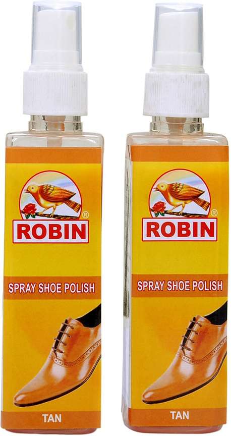 Robin SPRAY SHOE POLISH TAN Patent Leather Synthetic Leather Leather Shoe Liquid Polish Price in India Buy Robin SPRAY SHOE POLISH TAN Patent Leather Synthetic Leather Leather Shoe Liquid Polish onlin...