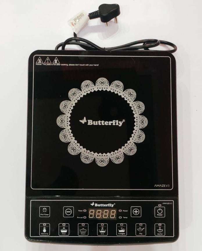 Butterfly 2000 W Induction Cooktop Push Button Buy Butterfly 2000 W Induction Cooktop Push Button Online at best price in India Flipkart