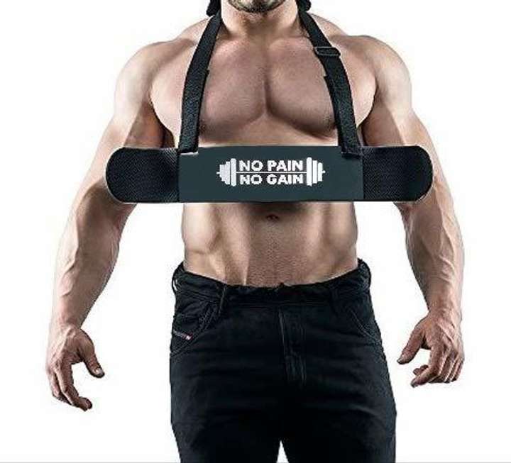MK Heavy Duty Arm Blaster for Gym Bicep Belt with Padded Straps Back Lumbar Support Buy MK Heavy Duty Arm Blaster for Gym Bicep Belt with Padded Straps Back