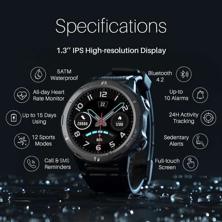 Portronics Kronos Alpha Smartwatch Price in India Buy Portronics Kronos Alpha Smartwatch online at Flipkart