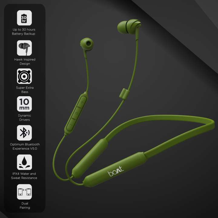 Boat 100 wireless earphones hot sale