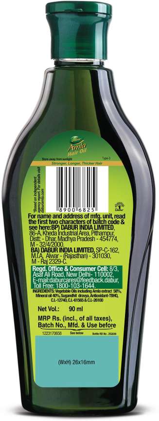 Dabur amla hair oil ingredients hotsell