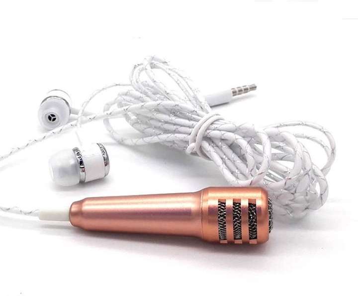 E TRADE In Ear Attached Headphones with Mic For Recording Singing Video Conferencing Compatible with iOS Android PC Gaming Switch 3.5mm Wired Attached Earphone with Mini Mic Price in India Buy