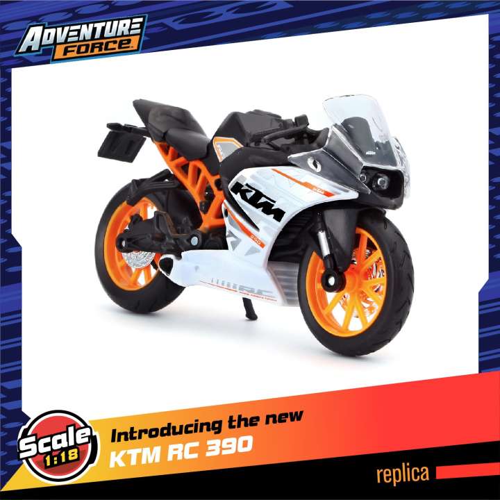 Adventure Force KTM RC 390 Scale 1 18 Die cast Replica KTM RC 390 Scale 1 18 Die cast Replica shop for Adventure Force products in India. Flipkart