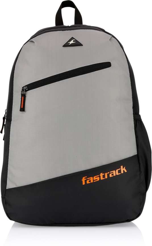 Fastrack 25 liture guys bag 24.56317668 L Laptop Backpack Grey Price in India Flipkart