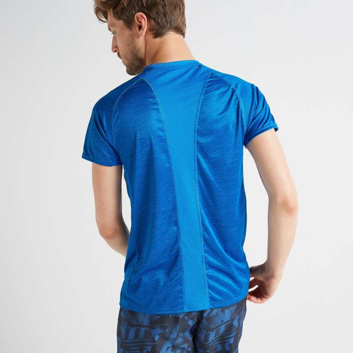 Decathlon DOMYOS Solid Men Round Neck Blue T Shirt Buy Decathlon DOMYOS Solid Men Round Neck Blue T Shirt Online at Best Prices in India Flipkart