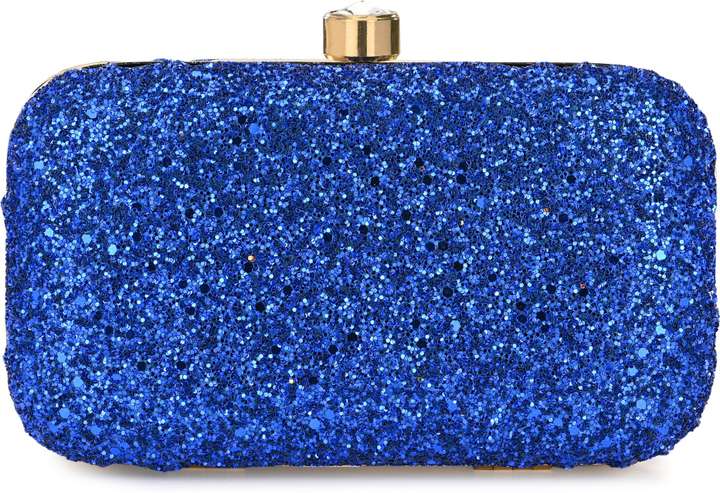 FOR THE BEAUTIFUL YOU Party Casual Blue Clutch Sky Blue Price in India Flipkart
