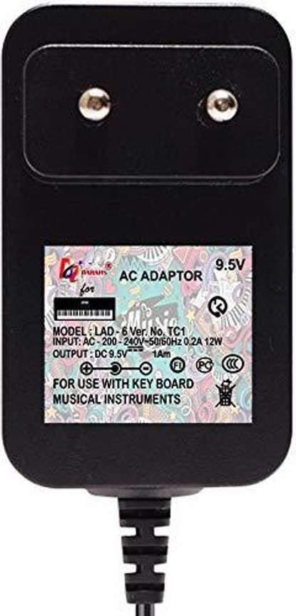 Darahs 9.5V AC DC Adapter for casio SA46 SA47 SA76 SA77 SA78 Worldwide Adaptor Black Price in India Flipkart