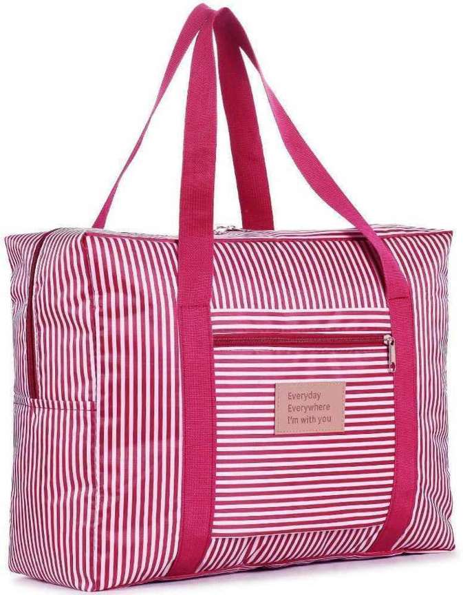 swabs Travel Big Size Foldable Luggage Bag Clothes Storage Carry On Duffle Bag Multicolor Size 50CM L 23CM W 40CM H Pack of 1 PCS Small Travel Bag Price in India Reviews Ratings Specifications