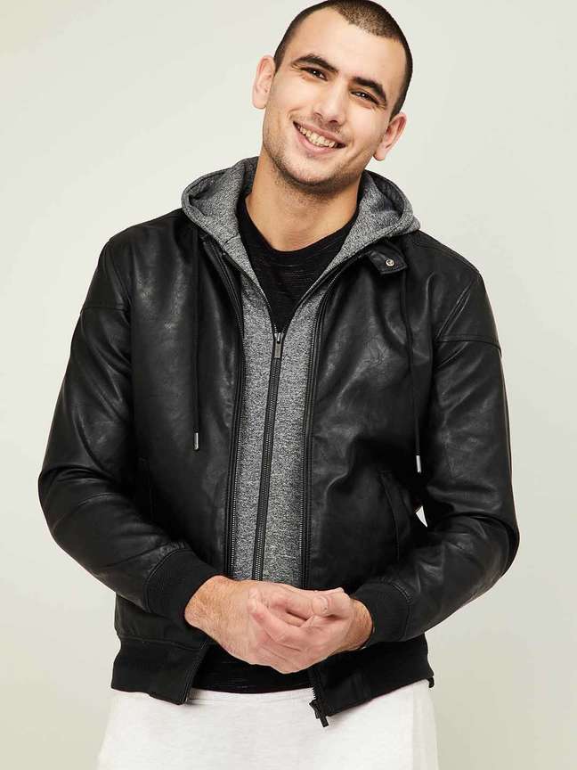Bossini leather jacket 2025