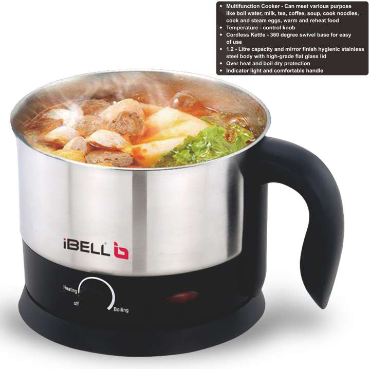 iBELL IBL MPK120L Electric Kettle Price in India Buy iBELL IBL MPK120L Electric Kettle Online at Flipkart