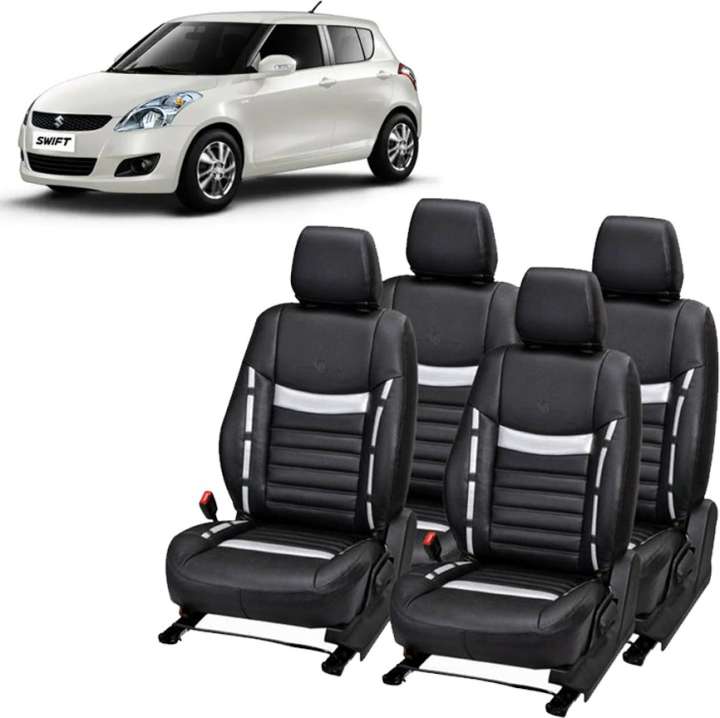 Luxury Premium Leatherette Car Seat Cover For Maruti Swift Price in India Buy Luxury Premium Leatherette Car Seat Cover For Maruti Swift online at Flipkart