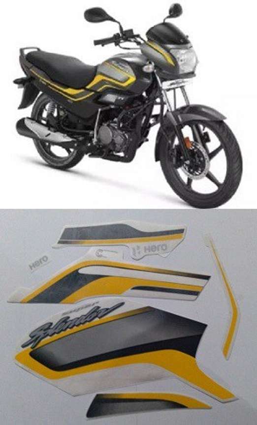 Super splendor yellow colour new arrivals
