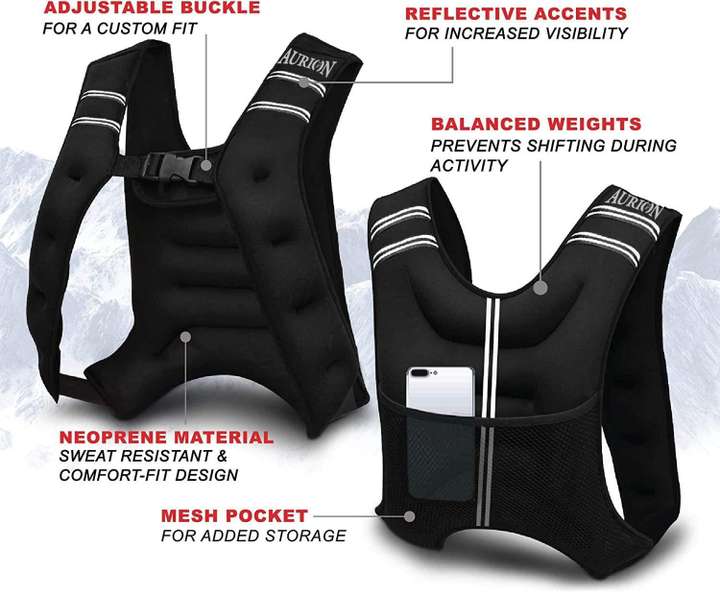 Aduro sport weighted vest 25 best sale