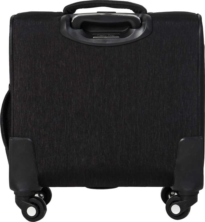 CarryTrip Four Wheels Laptop Trolley Travel Bag 40 Ltrs Check in Suitcase 4 Wheels 23 inch Black Price in India Flipkart