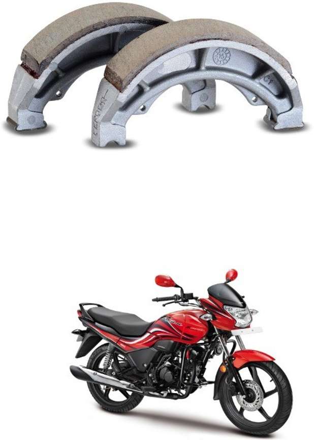 Hero honda passion plus brake shoe price on sale