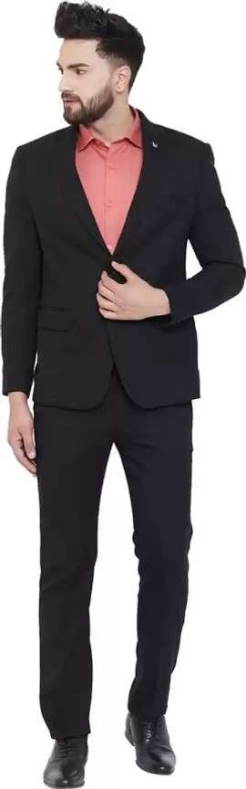 Black colour coat pant 2025