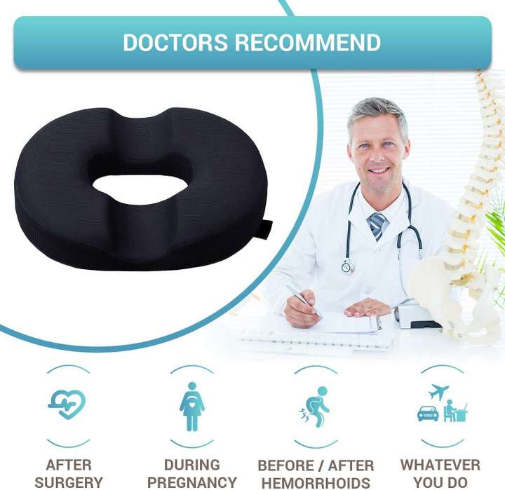 Adofys Donut Seat Cushion Pillow Pain Relief for Hemorrhoids Piles Hip Support Cervical Pillow Buy Adofys Donut Seat Cushion Pillow Pain Relief for Hemorrhoids Piles Hip Support Cervical Pillow Online...