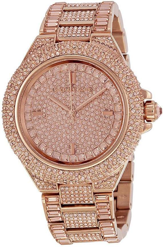 Michael kors swarovski crystal watch on sale