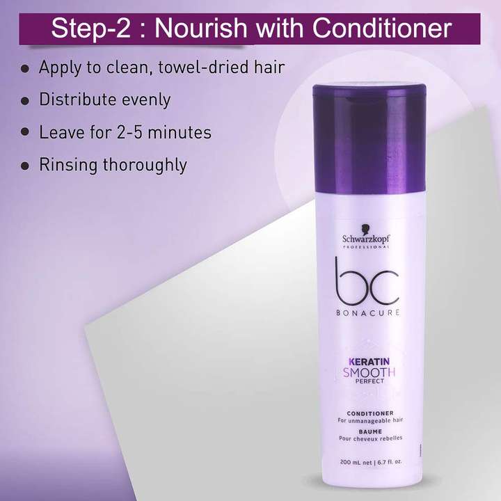 Bonacure keratin smooth perfect clearance
