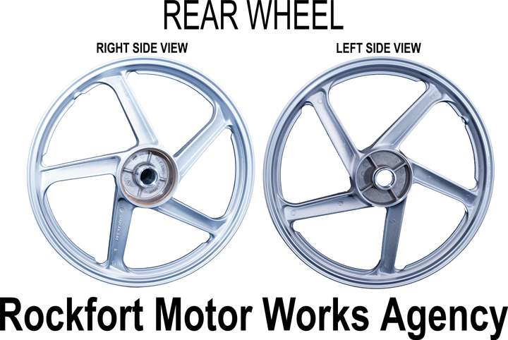 rockfort motor works agency RMW007SL Rear Alloy Aluminium Hero HF Dawn Splendor NXG Splendor Plus Passion Pro Splendor HF Deluxe Glamour Passion Super Splendor Splendor Pro Passion Plus CD deluxe Moto...