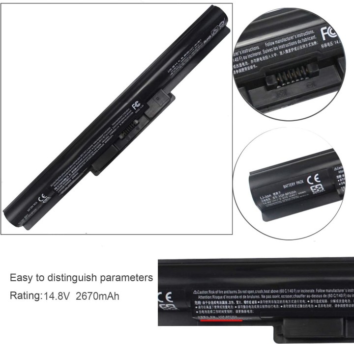 Laptrix VGP-BPS35 Battery Compatible with Sony Vaio 14E 15E Series VGP-BPS35  VGP-BPS35A SVF1521A2E SVF15217SC SVF14215SC SVF15218SC SVF15216SC  SVF152A27T SVF152A25T SVF152A24T 4 Cell Laptop Battery - Laptrix :  Flipkart.com