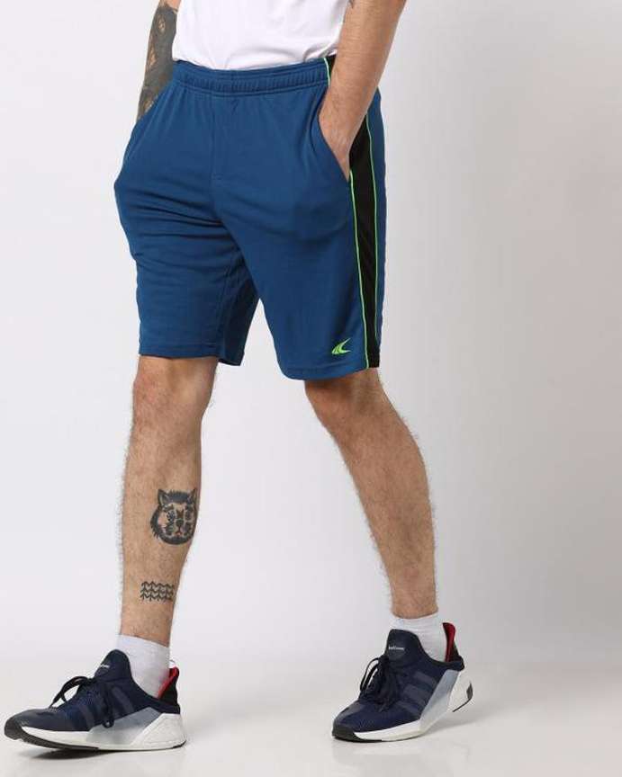 PERFORMAX Solid Men Blue Regular Shorts Chino Shorts Running Shorts Cycling Shorts Night Shorts Gym Shorts Basic Shorts Sports Shorts Boxer Shorts Regular Shorts Baggy Shorts Buy PERFORMAX Solid Men B...