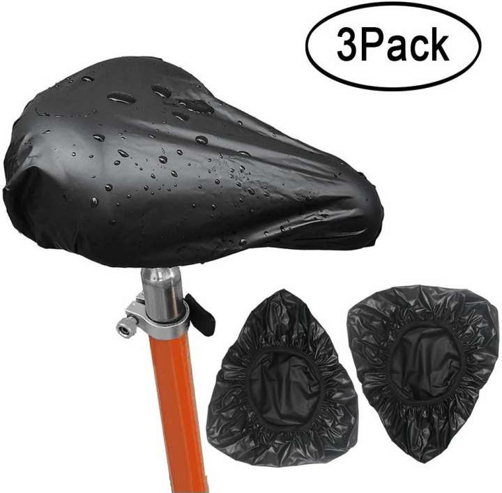 Buy Kulannder Waterproof Bike Saddle Cover in Black Bicycle Seat Rain Cover Bicycle Cover Free Size Online at Best Prices in India Cycling Flipkart