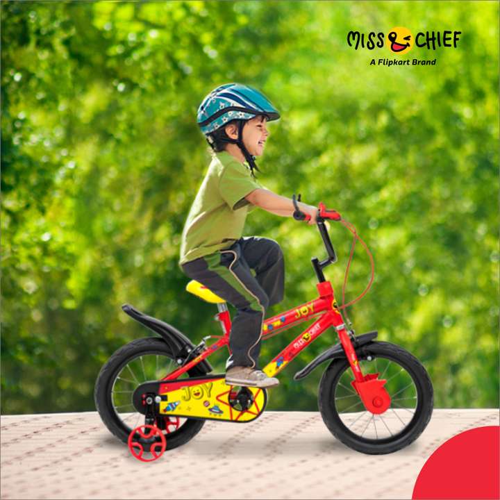 Miss Chief Joy Durable 85 Semi Assembled Kids Bicycle with Steel Rim 14T 14 T BMX Cycle Price in India Buy Miss Chief Joy Durable 85 Semi Assembled Kids