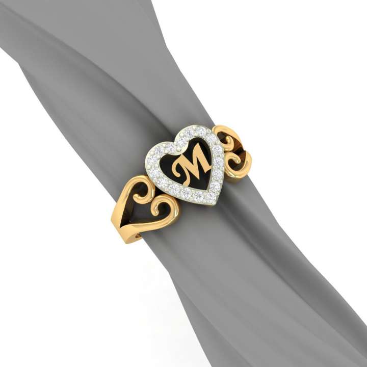 ❤️ 10k solid gold ring initial outlets M boy or girl ❤️ Size 2.5 ❤️