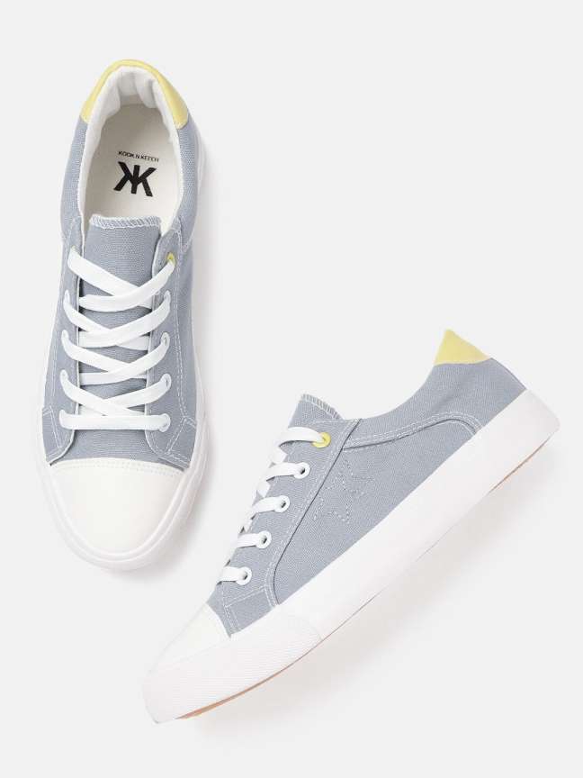 Kook N Keech Women Blue Solid Sneakers Sneakers For Women Buy Kook N Keech Women Blue Solid Sneakers Sneakers For Women Online at Best Price Shop Online for Footwears in